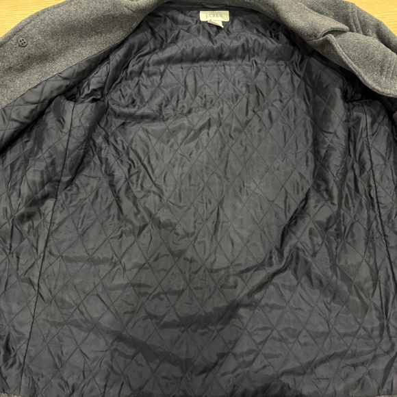 J.Crew Grey Wool Coat – Men’s Medium – 80% Wool – Excellent - Picture 7 of 12